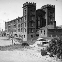 Alexandra Barracks, Mount Cook, Wellington, shortly before it was demolished in 1929